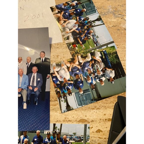 Vintage VC-27 Saints Reunion Photos Pensacola 2001 Group Gathering Nostalgic Eve - Picture 6 of 7